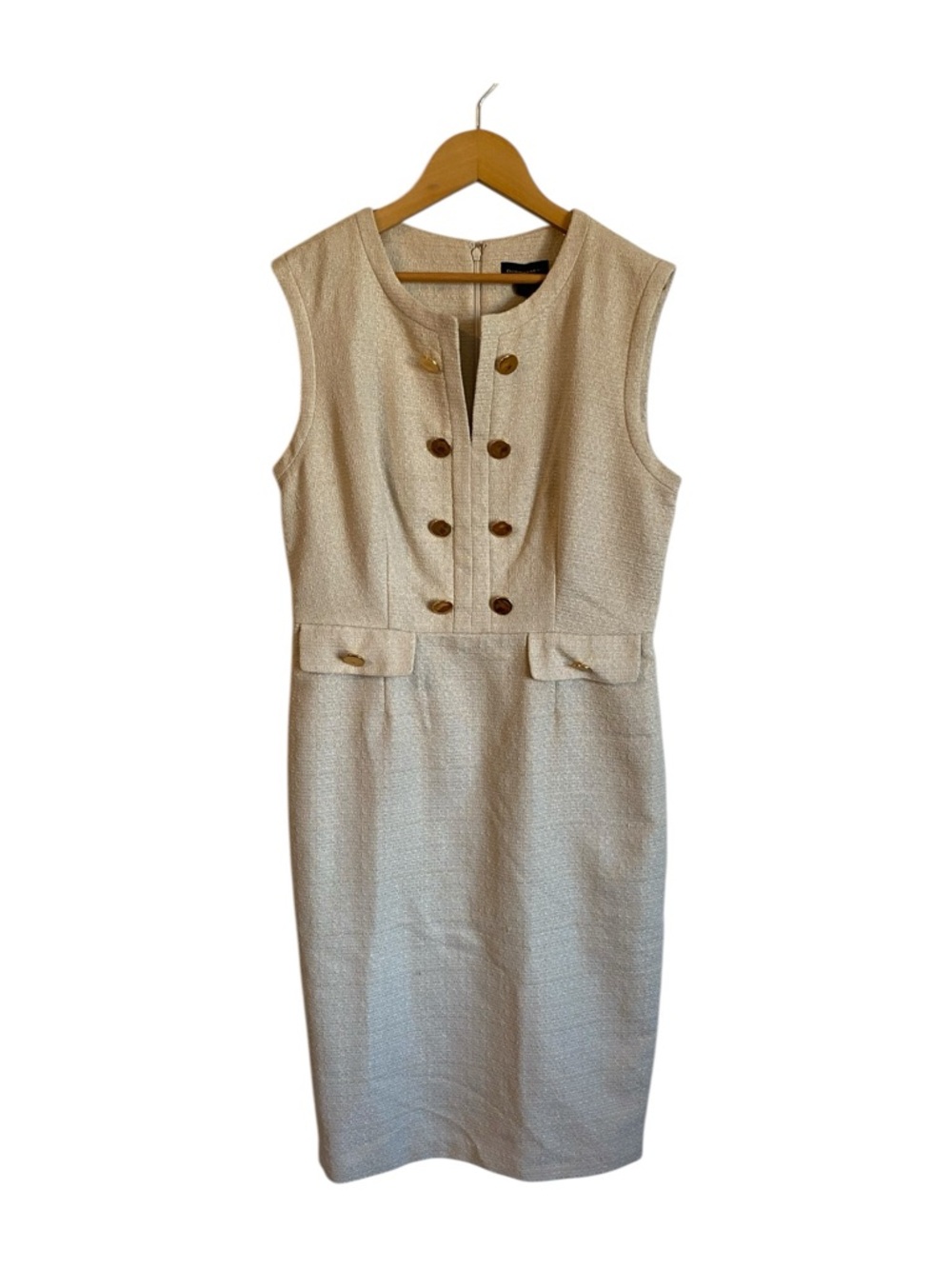 NWT Donna Karan New York Sleeveless Sheath Dress - Picture 2 of 11